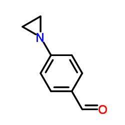 4-(aziridin-1-yl)benzaldehyde Structure