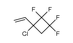 1-chloro-2,2,3,3-tetrafluoro-1-vinyl-cyclobutane Structure