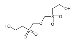 2-(2-hydroxyethylsulfonylmethoxymethylsulfonyl)ethanol Structure