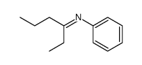 N-(hexan-3-ylidene)aniline Structure