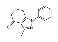 3-METHYL-1-PHENYL-6,7-DIHYDRO-1H-INDAZOL-4(5H)-ONE Structure