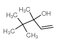 3,4,4-Trimethyl-1-penten-3-ol structure
