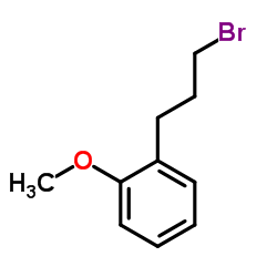 1-(3-Bromopropyl)-2-methoxybenzene structure