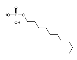 Decyl dihydrogen phosphate结构式