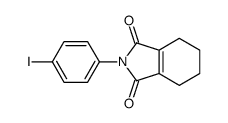 2-(4-iodophenyl)-4,5,6,7-tetrahydroisoindole-1,3-dione结构式