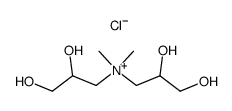 bis-(2,3-dihydroxypropyl)dimethylammonium Chloride结构式