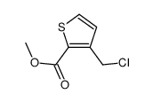 methyl 3-(chloromethyl)thiophene-2-carboxylate Structure