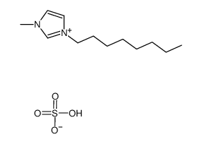 1-Octyl-3-methylimidazolium sulfate Structure