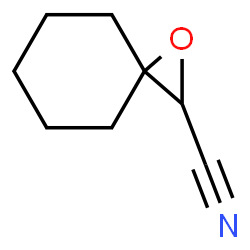 1-Oxaspiro[2.5]octane-2-carbonitrile,(-)-结构式