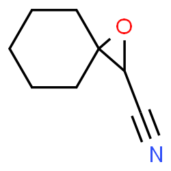 1-Oxaspiro[2.5]octane-2-carbonitrile,(-)- Structure