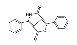 1,4-diphenyl-5H-furo[3,4-c]pyrrole-3,6-dione结构式