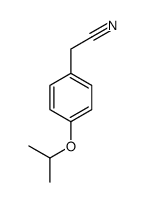 (4-ISOPROPOXYPHENYL)ACETONITRILE Structure