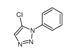 5-chloro-1-phenyltriazole结构式
