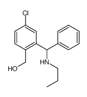 [4-chloro-2-[phenyl(propylamino)methyl]phenyl]methanol结构式