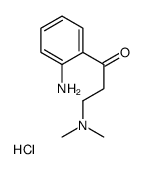1-(2-aminophenyl)-3-(dimethylamino)propan-1-one,hydrochloride结构式