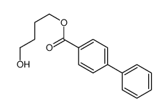 4-hydroxybutyl 4-phenylbenzoate Structure