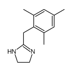 4,5-Dihydro-2-[(2,4,6-trimethylphenyl)methyl]-1H-imidazole结构式