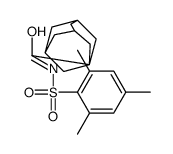 N-(2,4,6-trimethylphenyl)sulfonyladamantane-1-carboxamide结构式