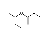 2-(3-Pentoxy)-3-methyl-1-butene structure