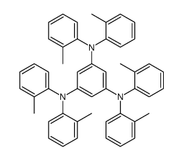 1-N,1-N,3-N,3-N,5-N,5-N-hexakis(2-methylphenyl)benzene-1,3,5-triamine Structure