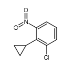 (2-chloro-6-nitrophenyl)cyclopropane结构式