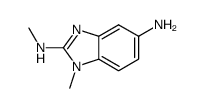 1H-Benzimidazole-2,5-diamine,N2,1-dimethyl-(9CI)结构式