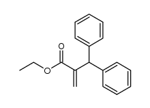 ethyl 2-(1,1-diphenylmethyl)-2-propenoate Structure