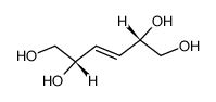 (2S,3E,5S)-1,2,5,6-tetrahydroxy-hex-3-ene结构式
