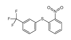 1-nitro-2-[3-(trifluoromethyl)phenyl]sulfanylbenzene Structure