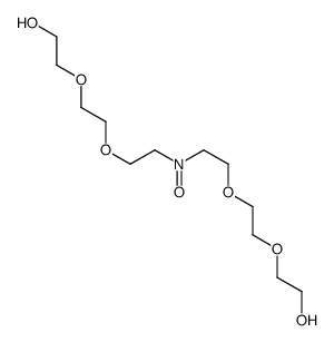2-[2-(2-hydroxyethoxy)ethoxy]-N-[2-[2-(2-hydroxyethoxy)ethoxy]ethyl]ethanamine oxide结构式