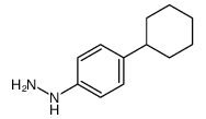 (4-cyclohexylphenyl)hydrazine结构式