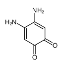 4,5-diaminocyclohexa-3,5-diene-1,2-dione结构式