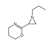 2-(1-propylaziridin-2-yl)-5,6-dihydro-4H-1,3-oxazine结构式