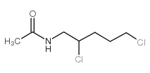 N-(2,5-dichloropentyl)acetamide Structure