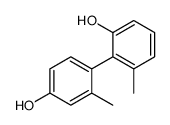 2-(4-hydroxy-2-methylphenyl)-3-methylphenol Structure