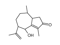 (4R,5S,8S,8aR)-4-hydroxy-3,8-dimethyl-5-prop-1-en-2-yl-4,5,6,7,8,8a-hexahydro-1H-azulen-2-one Structure