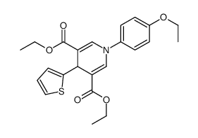 2,7-Bis[(6-chloro-9,10-dihydro-9,10-dioxoanthracen-1-yl)amino]-9,10-anthracenedione结构式