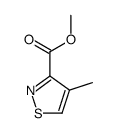 Methyl 4-methylisothiazole-3-carboxylate Structure