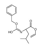 ethenyl (2S)-4-methyl-2-(phenylmethoxycarbonylamino)pentanoate Structure