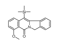 4-methoxy-12-trimethylsilyl-7H-isoindolo[2,1-b]isoquinolin-5-one Structure
