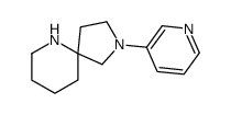 2-pyridin-3-yl-2,6-diazaspiro[4.5]decane Structure