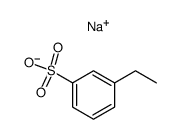 3-Ethylbenzenesulfonic acid sodium salt structure