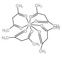 Tetrakis(pentane-2,4-dionato-O,O)uranium结构式