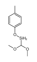 dimethoxymethyl-(4-methylphenoxy)silane Structure