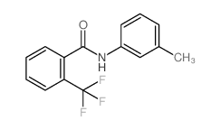 N-(3-Methylphenyl)-2-(trifluoromethyl)benzamide Structure
