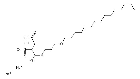 disodium 4-oxo-4-[[3-(pentadecyloxy)propyl]amino]-2(or 3)-sulphonatobutyrate picture