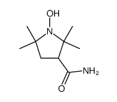 1-hydroxy-3-carbamoyl-2,2,5,5-tetramethylpyrrolidine结构式