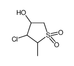 4-chloro-5-methyl-1,1-dioxothiolan-3-ol结构式