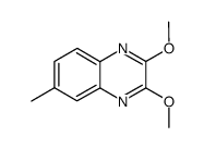 2,3-dimethoxy-6-methyl-quinoxaline结构式