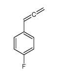 1-fluoro-4-propa-1,2-dienylbenzene结构式